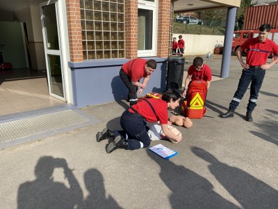 Exercice sur arrêt cardiaque