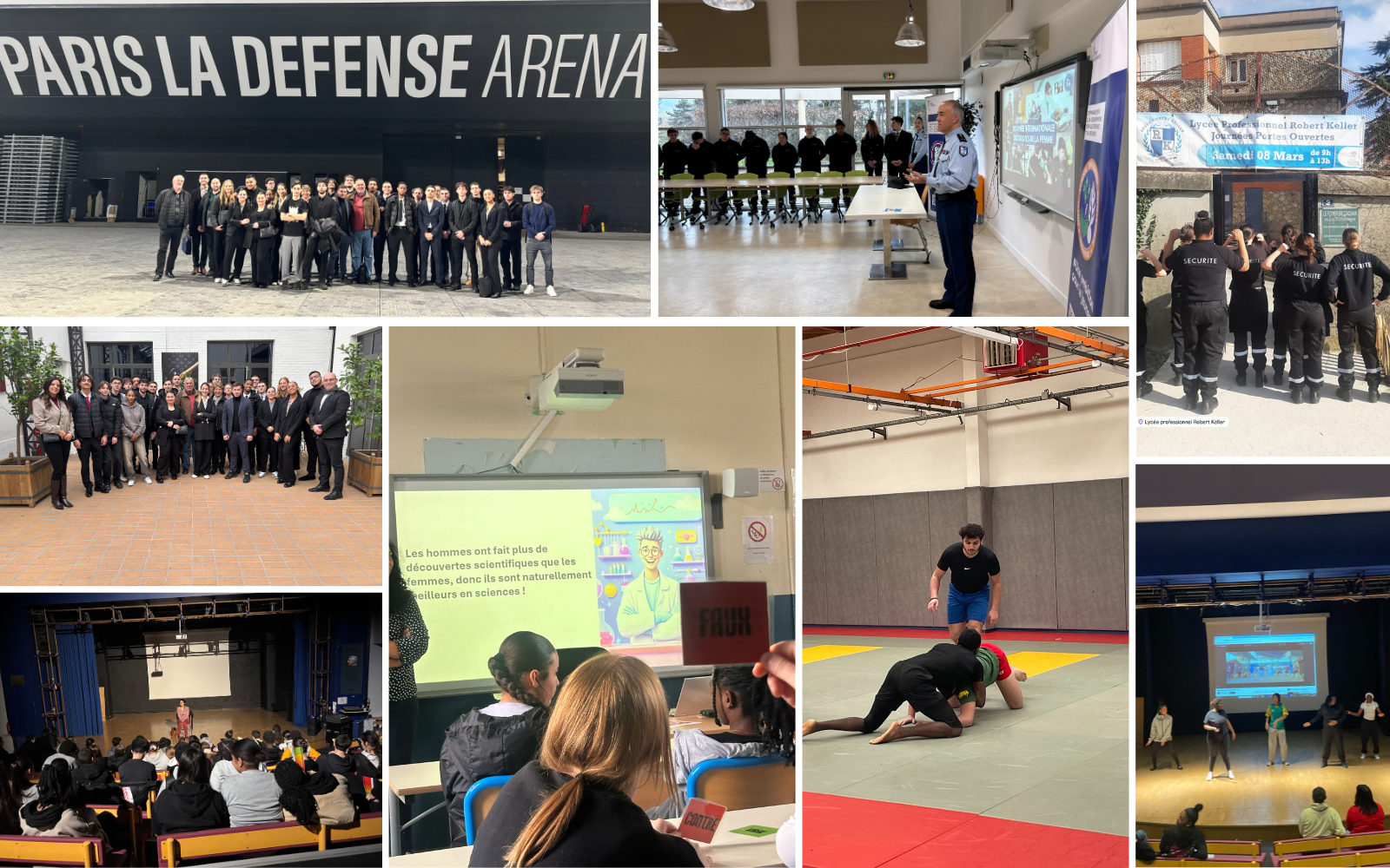 Activités depuis janvier