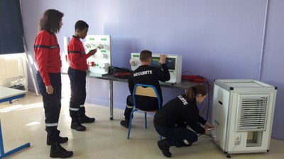 FILIERE METIERS DE LA SECURITE PLATEAU TECHNIQUE